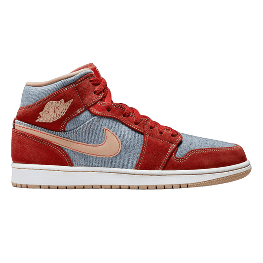 Nike Air Jordan 1 Mid Denim Sequin (GS)