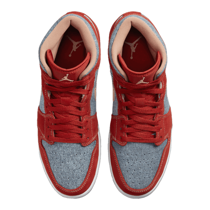 Nike Air Jordan 1 Mid Denim Sequin (GS)