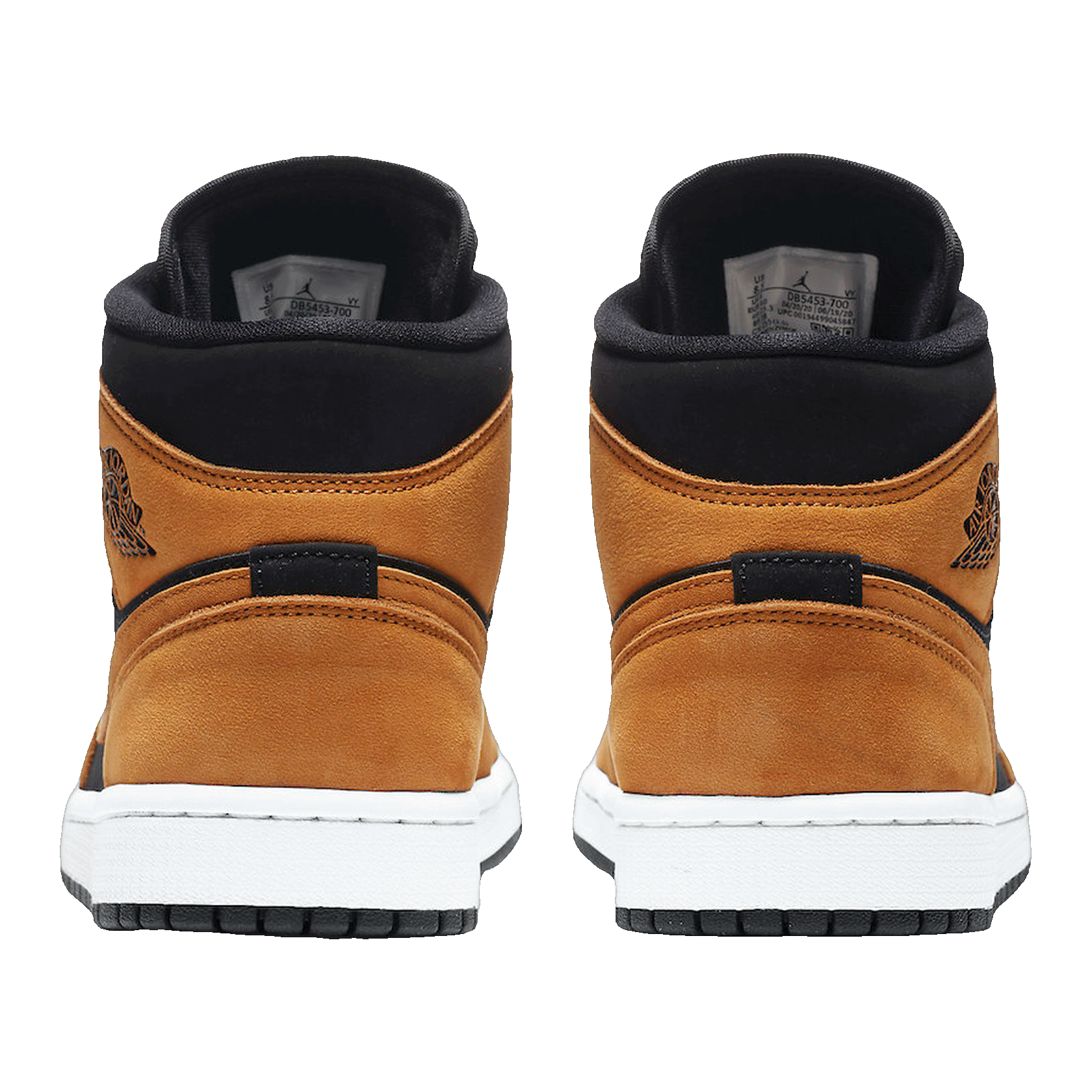 Nike Air Jordan 1 Mid Detroit Pistons Back