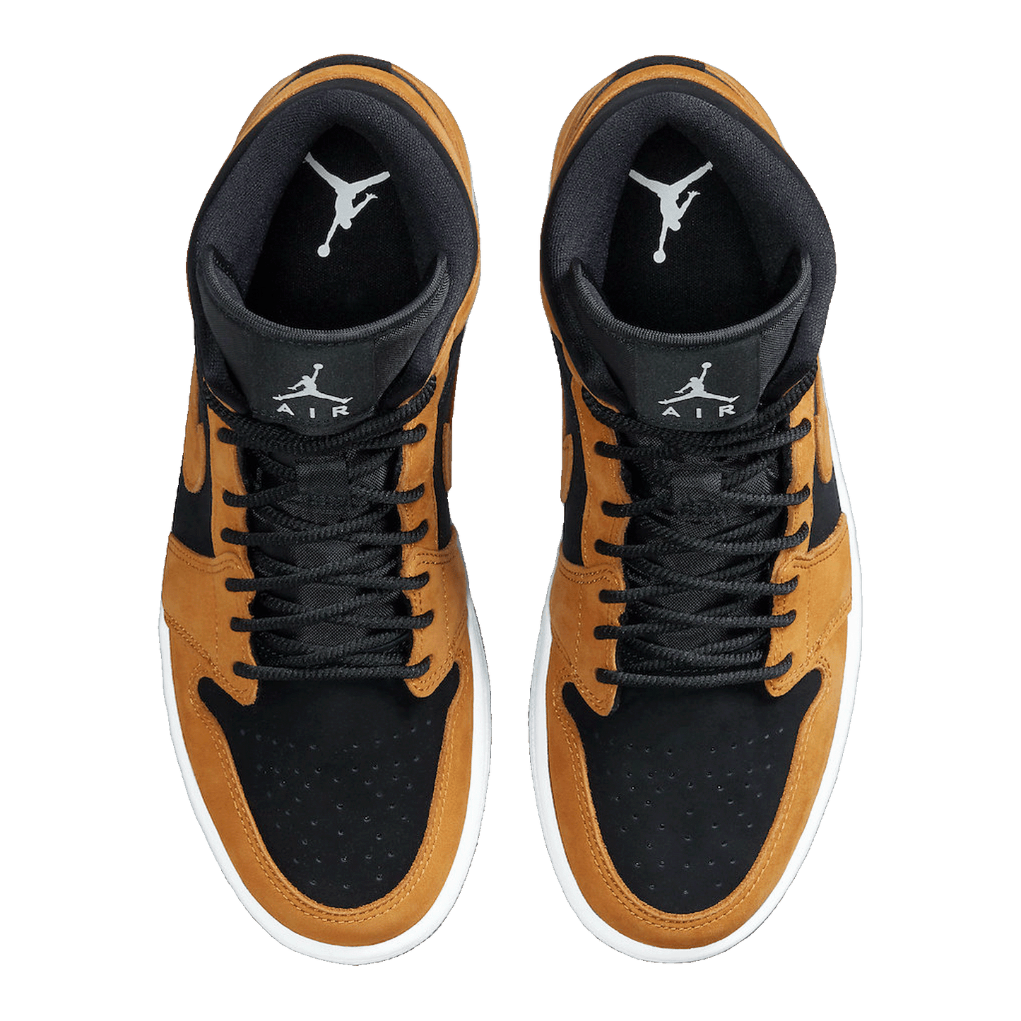 Nike Air Jordan 1 Mid Detroit Pistons Oben