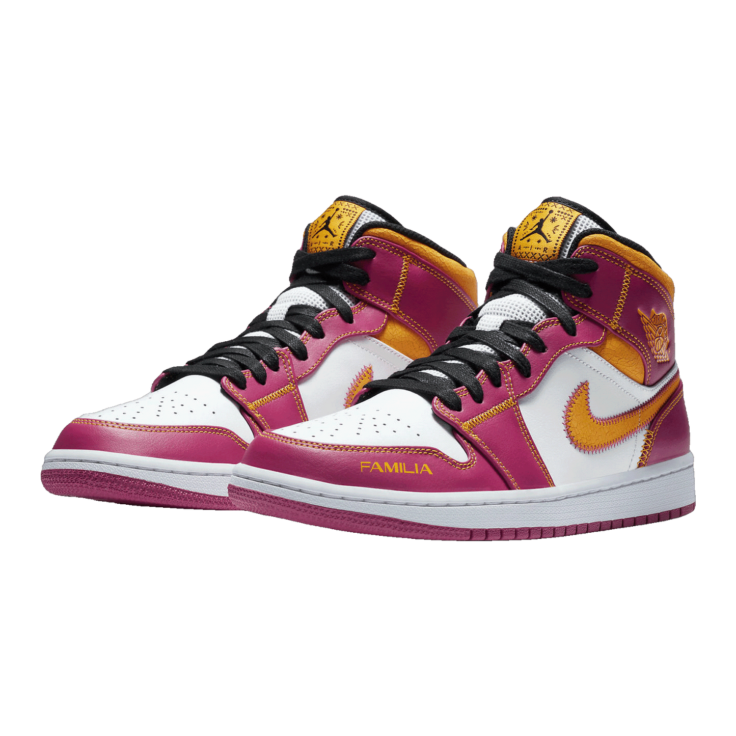 Nike Air Jordan 1 Mid Dia de los Muertos (GS) Side