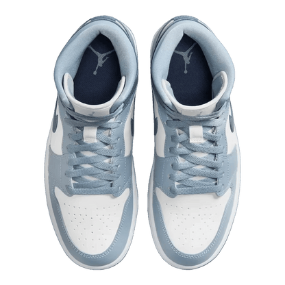 Nike Air Jordan 1 Mid Diffused Blue (W) Oben
