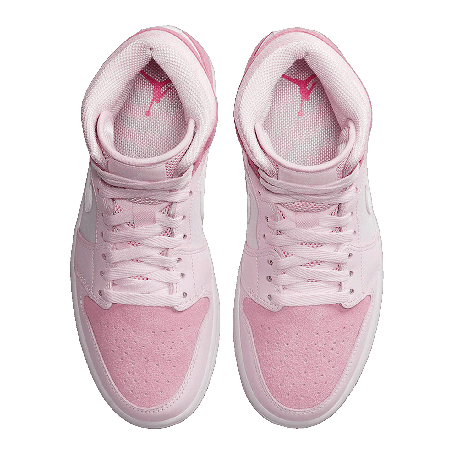 Nike Air Jordan 1 Mid Digital Pink (W) Oben