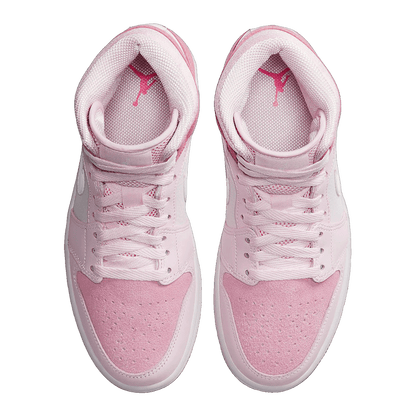 Nike Air Jordan 1 Mid Digital Pink (W) Oben