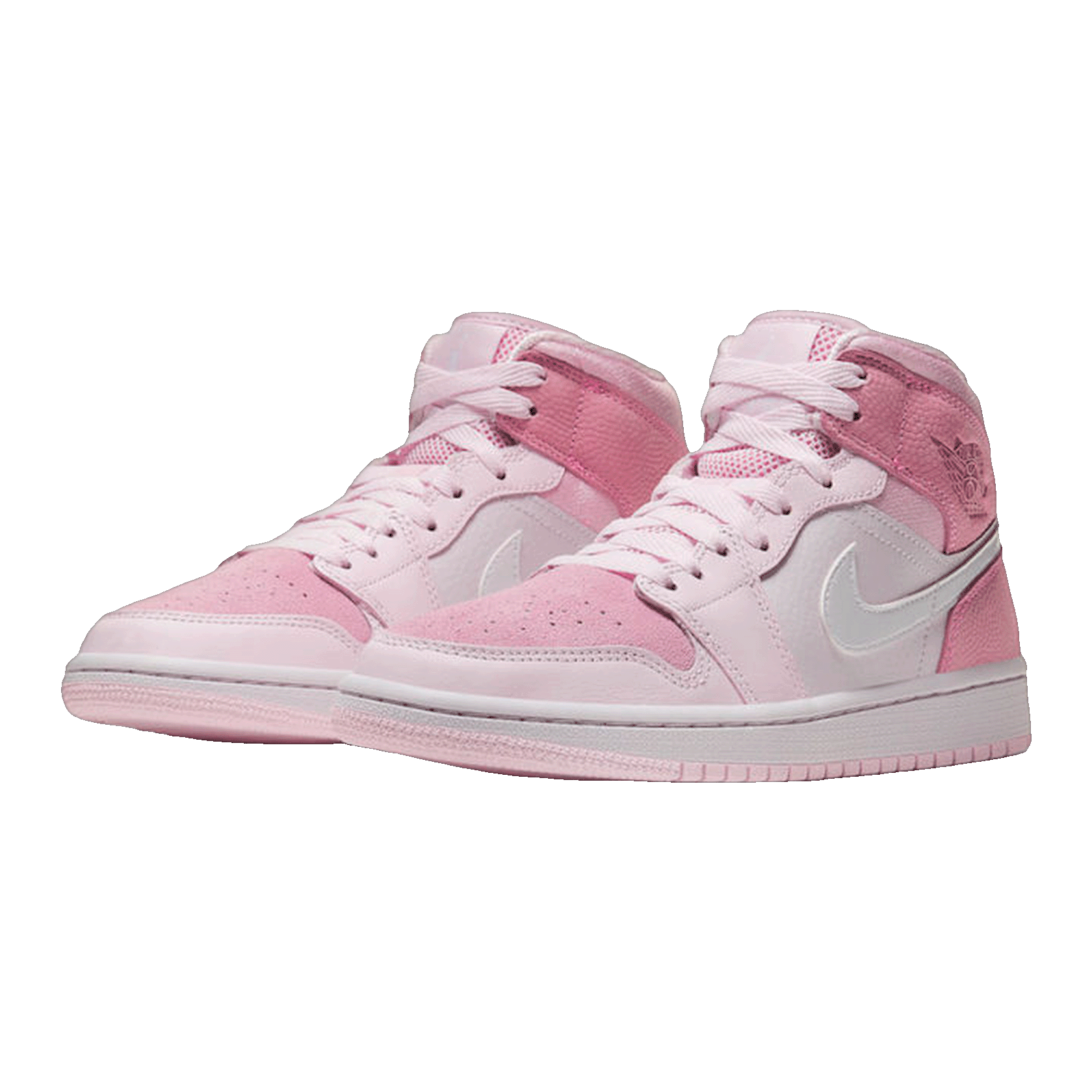 Nike Air Jordan 1 Mid Digital Pink (W) Side