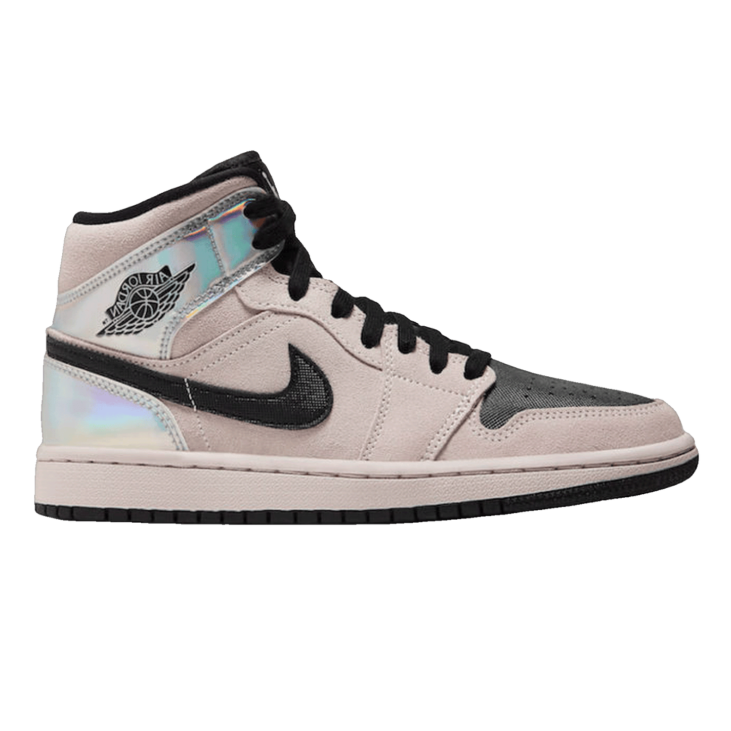 Nike Air Jordan 1 Mid Dirty Powder Iridescent (W)