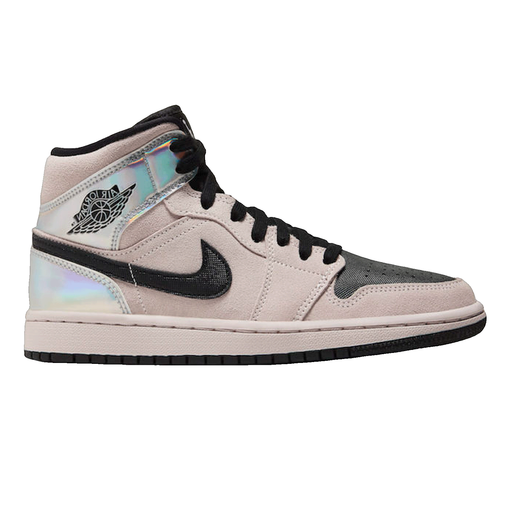 Nike Air Jordan 1 Mid Dirty Powder Iridescent (W)