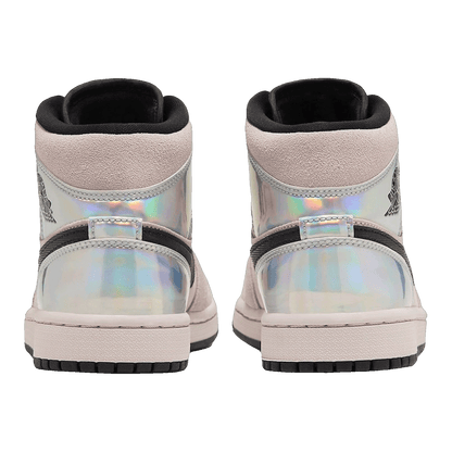Nike Air Jordan 1 Mid Dirty Powder Iridescent (W) Back