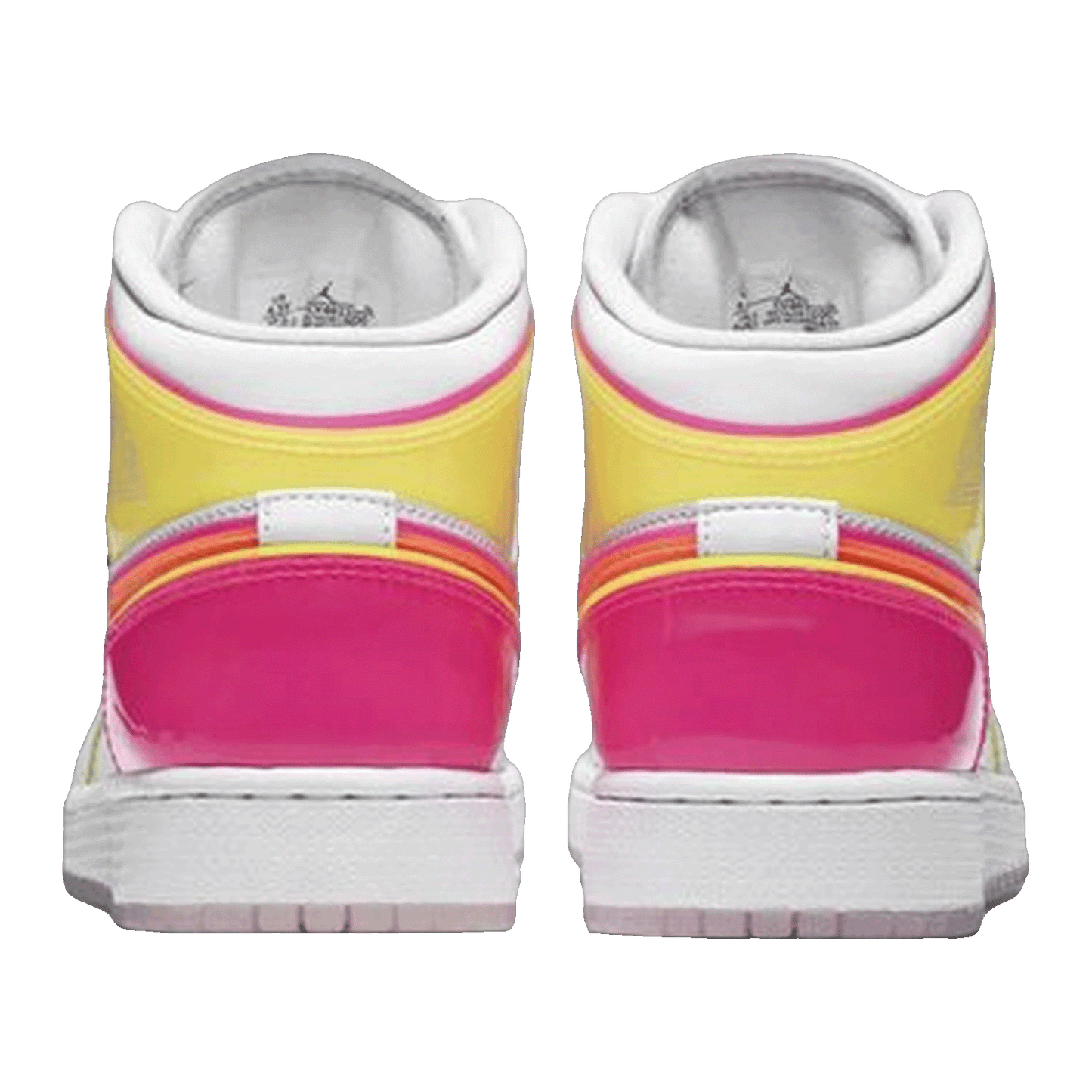 Nike Air Jordan 1 Mid Edge Glow (GS) Back