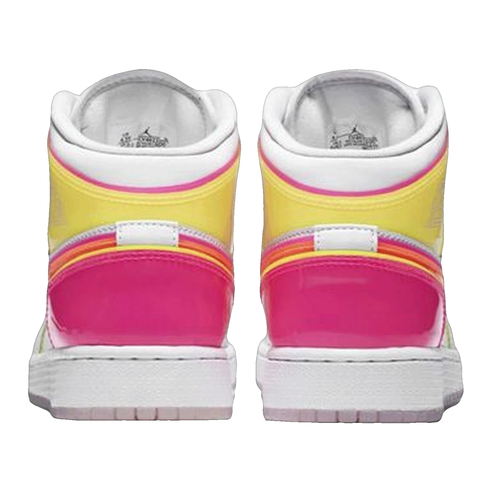 Nike Air Jordan 1 Mid Edge Glow (GS) Back