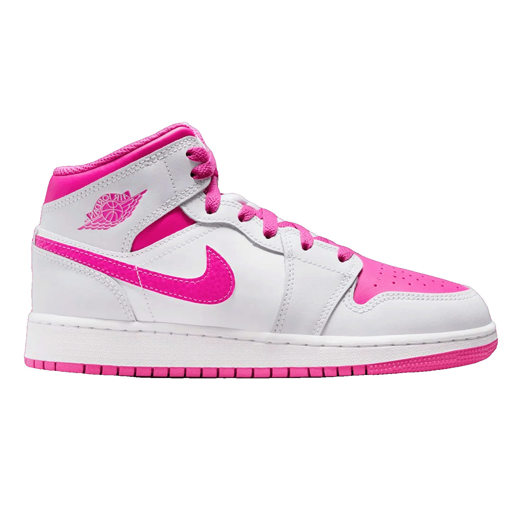 Nike Air Jordan 1 Mid Fire Pink (GS)