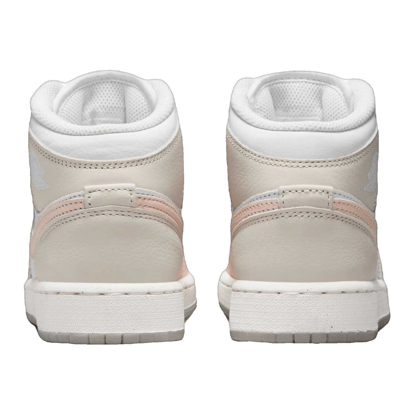 Nike Air Jordan 1 Mid Flamingo (GS) Back