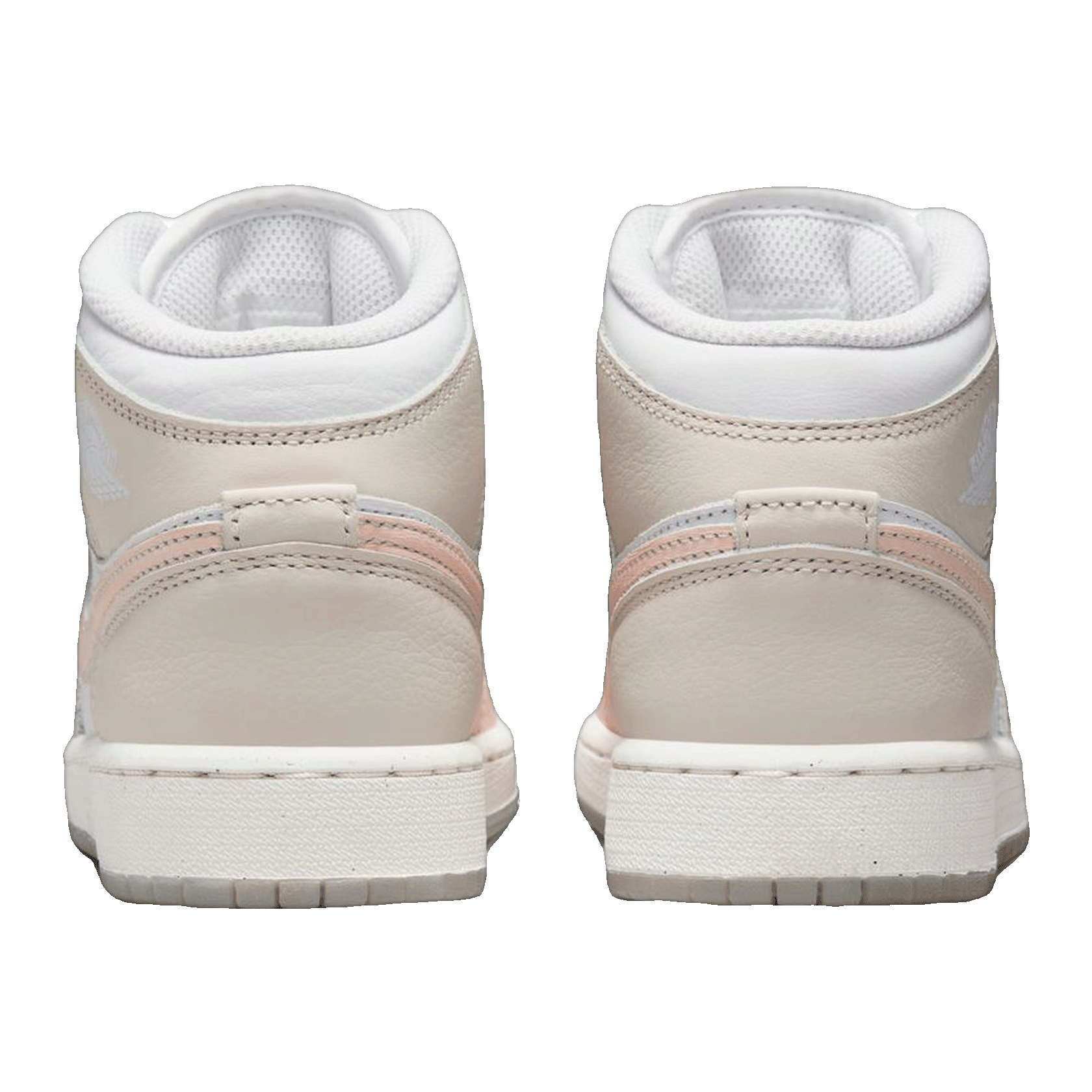 Nike Air Jordan 1 Mid Flamingo (GS) Back