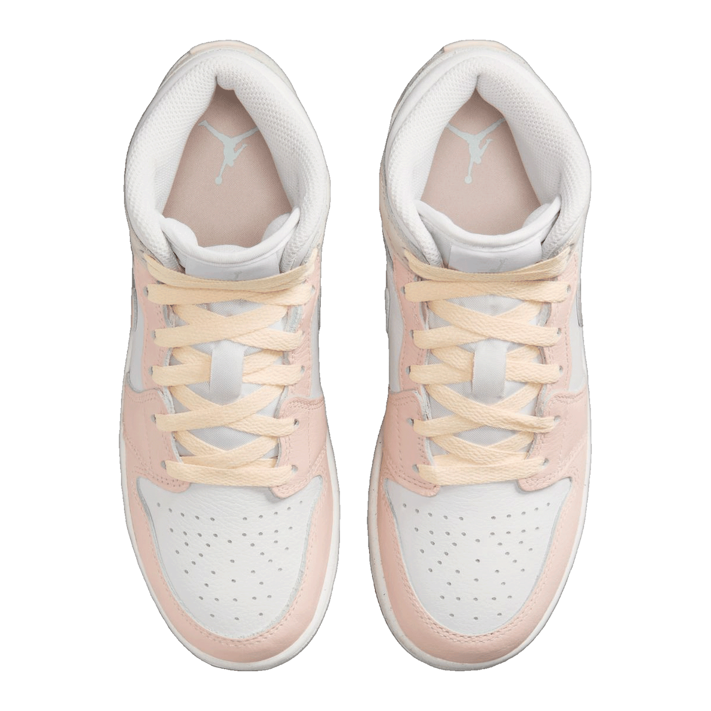 Nike Air Jordan 1 Mid Flamingo (GS) Oben