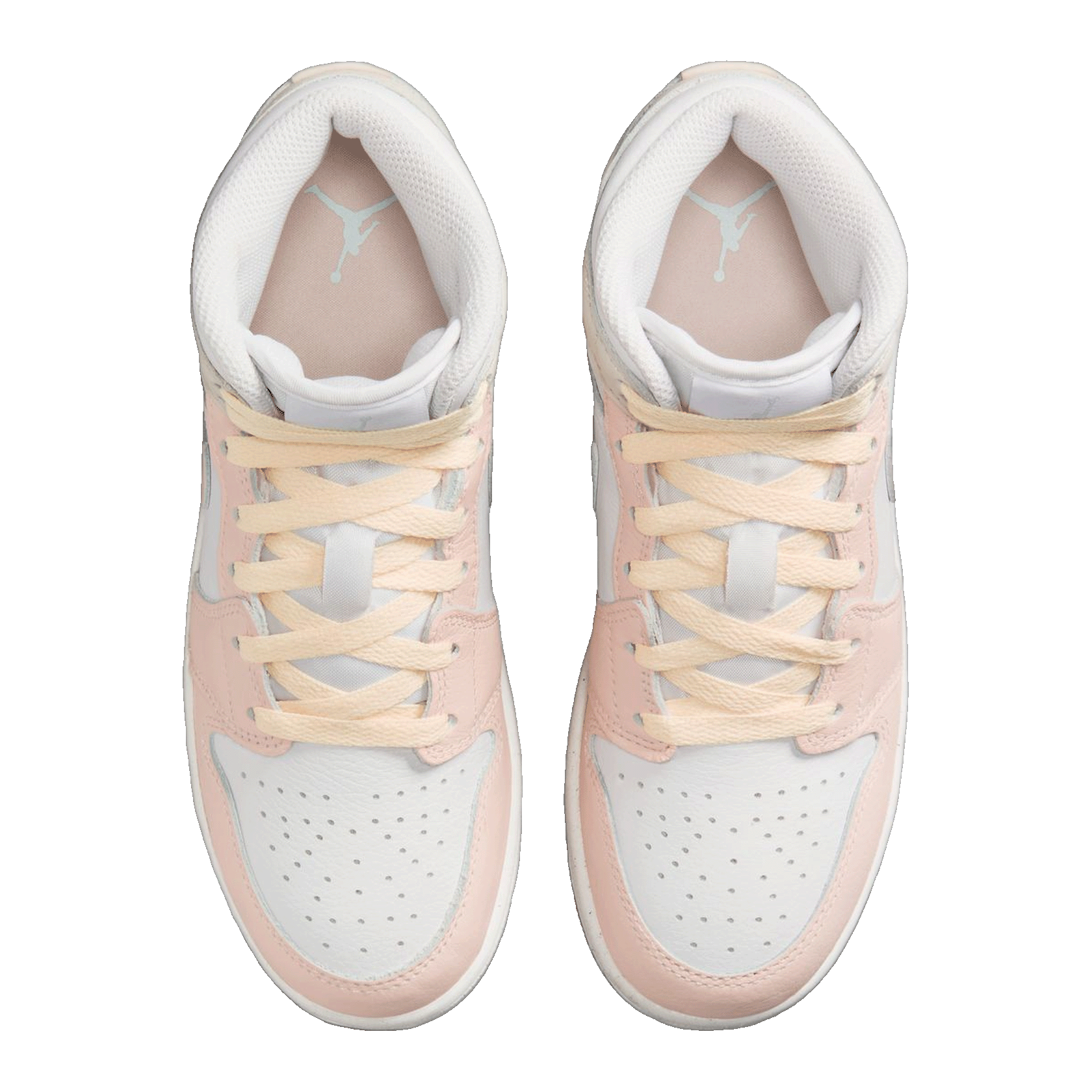 Nike Air Jordan 1 Mid Flamingo (GS) Oben