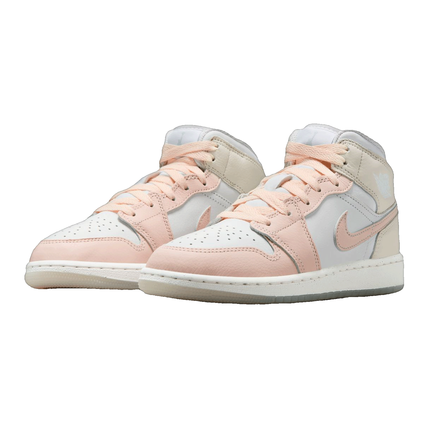 Nike Air Jordan 1 Mid Flamingo (GS) Side