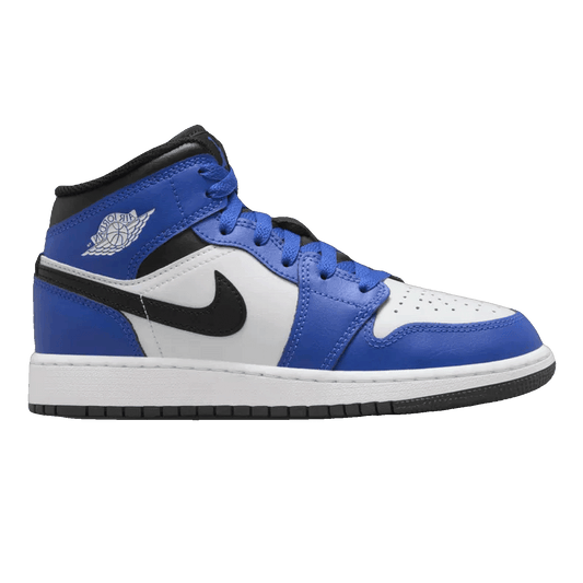 Nike Air Jordan 1 Mid Game Royal White Black (GS)