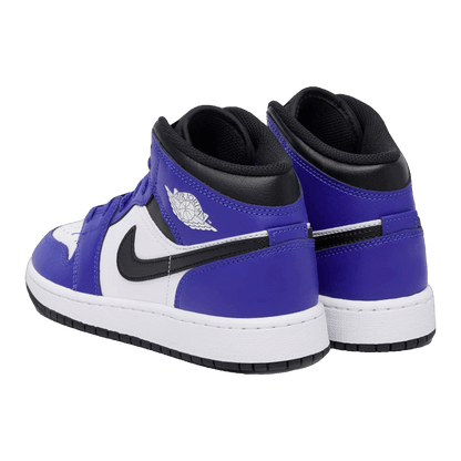Nike Air Jordan 1 Mid Game Royal White Black (GS) Back