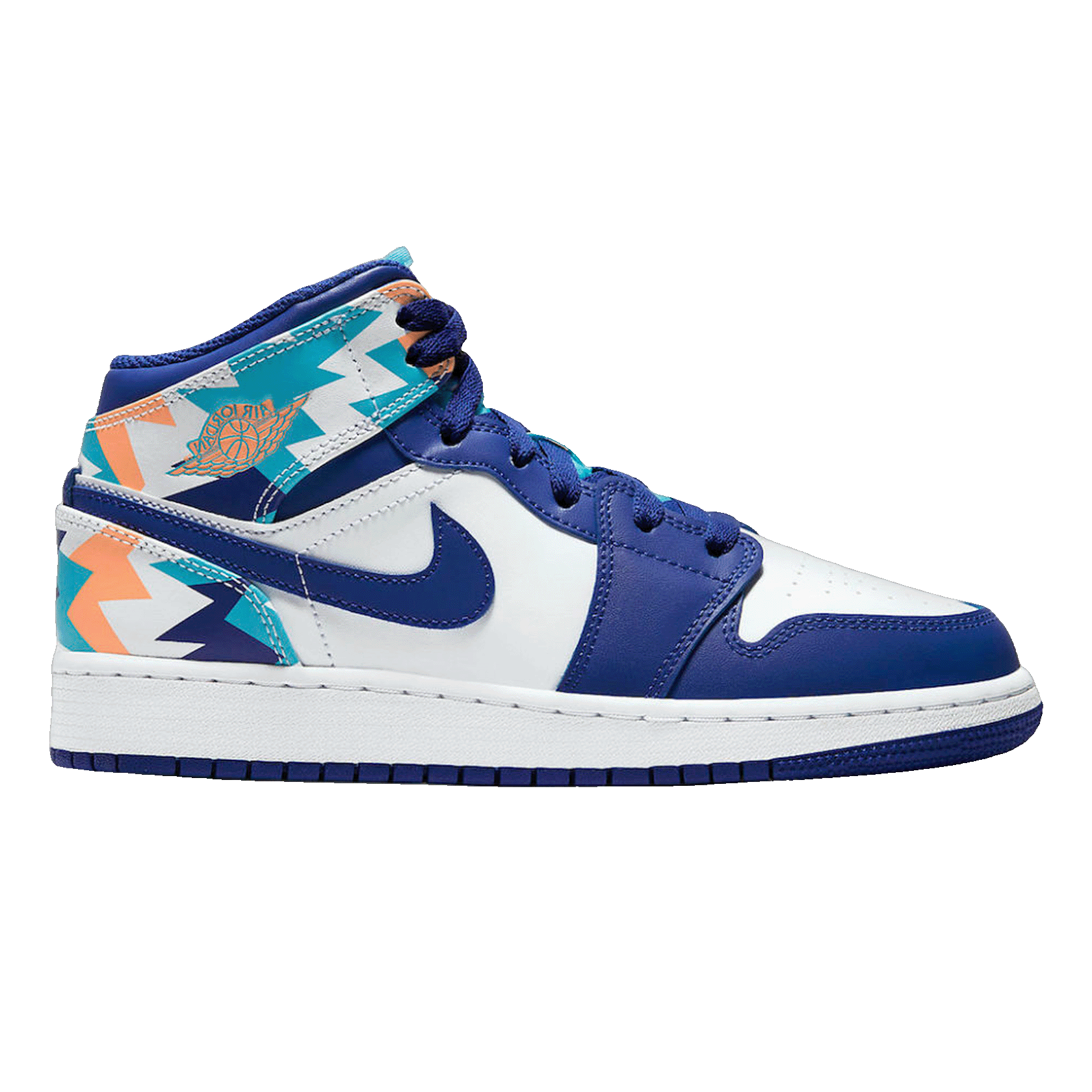 Nike Air Jordan 1 Mid Geometric Print (GS)