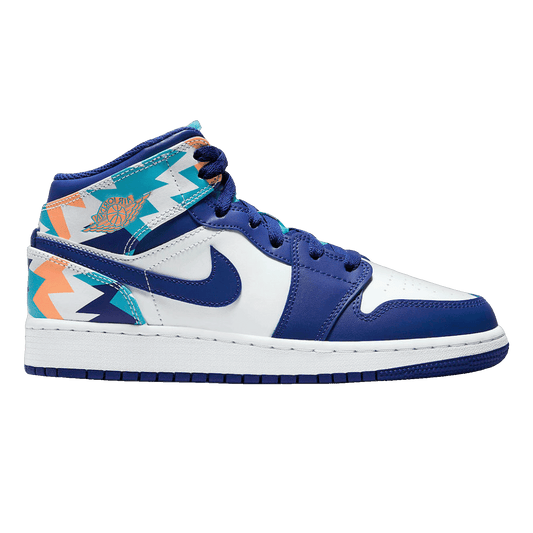 Nike Air Jordan 1 Mid Geometric Print (GS)