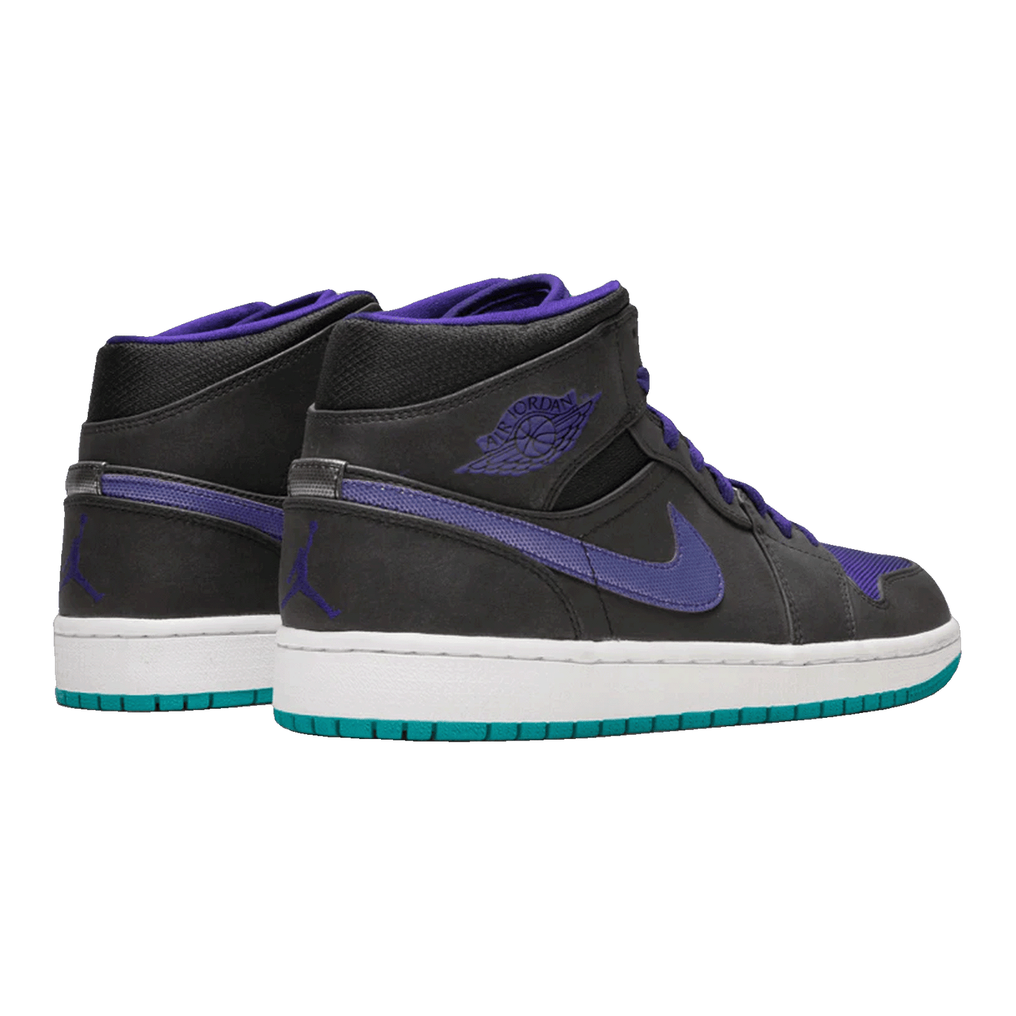 Nike Air Jordan 1 Mid Grape Back