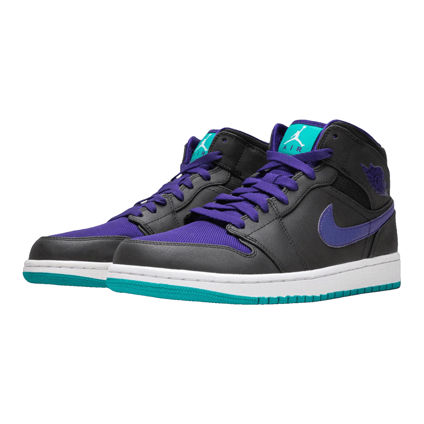 Nike Air Jordan 1 Mid Grape Side