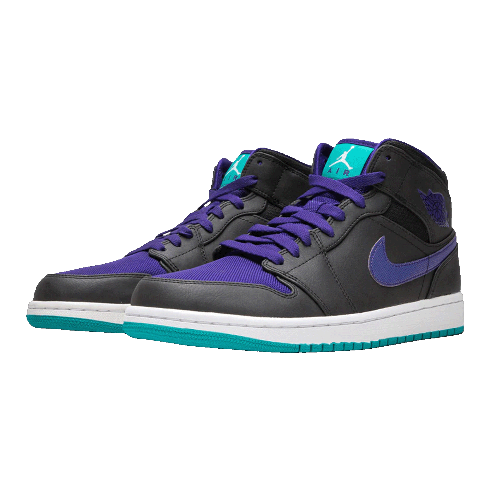 Nike Air Jordan 1 Mid Grape Side