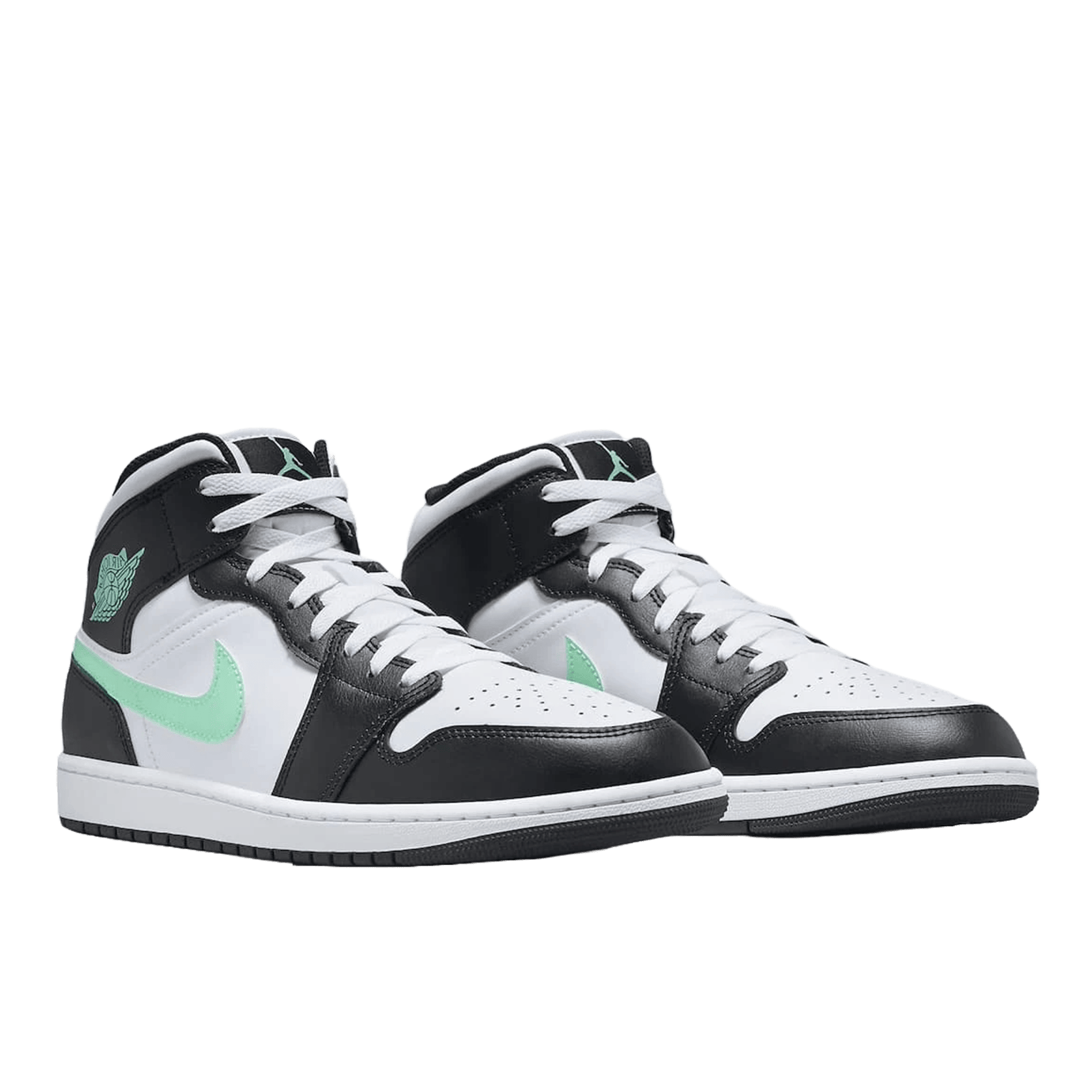 Nike Air Jordan 1 Mid Green Glow Side