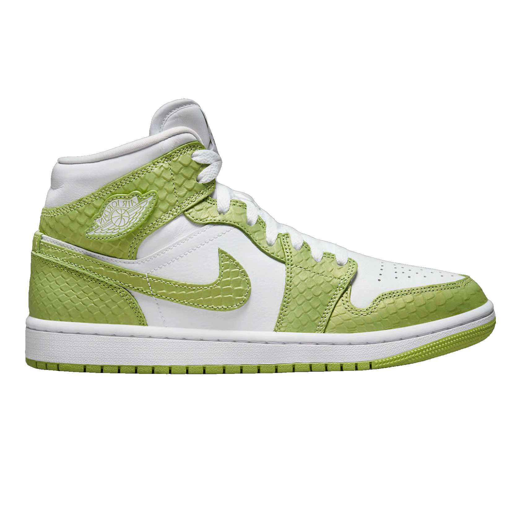 Nike Air Jordan 1 Mid Green Python (W)