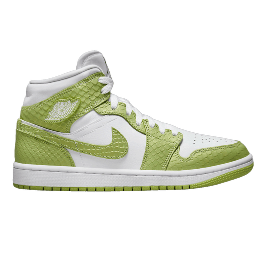 Nike Air Jordan 1 Mid Green Python (W)