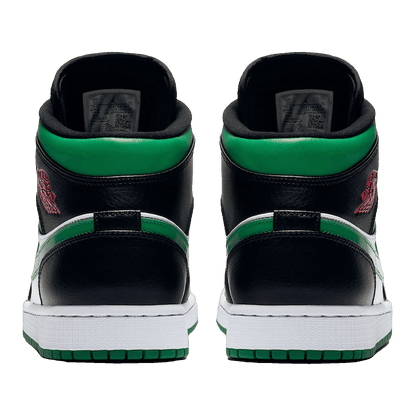 Nike Air Jordan 1 Mid Green Toe Back