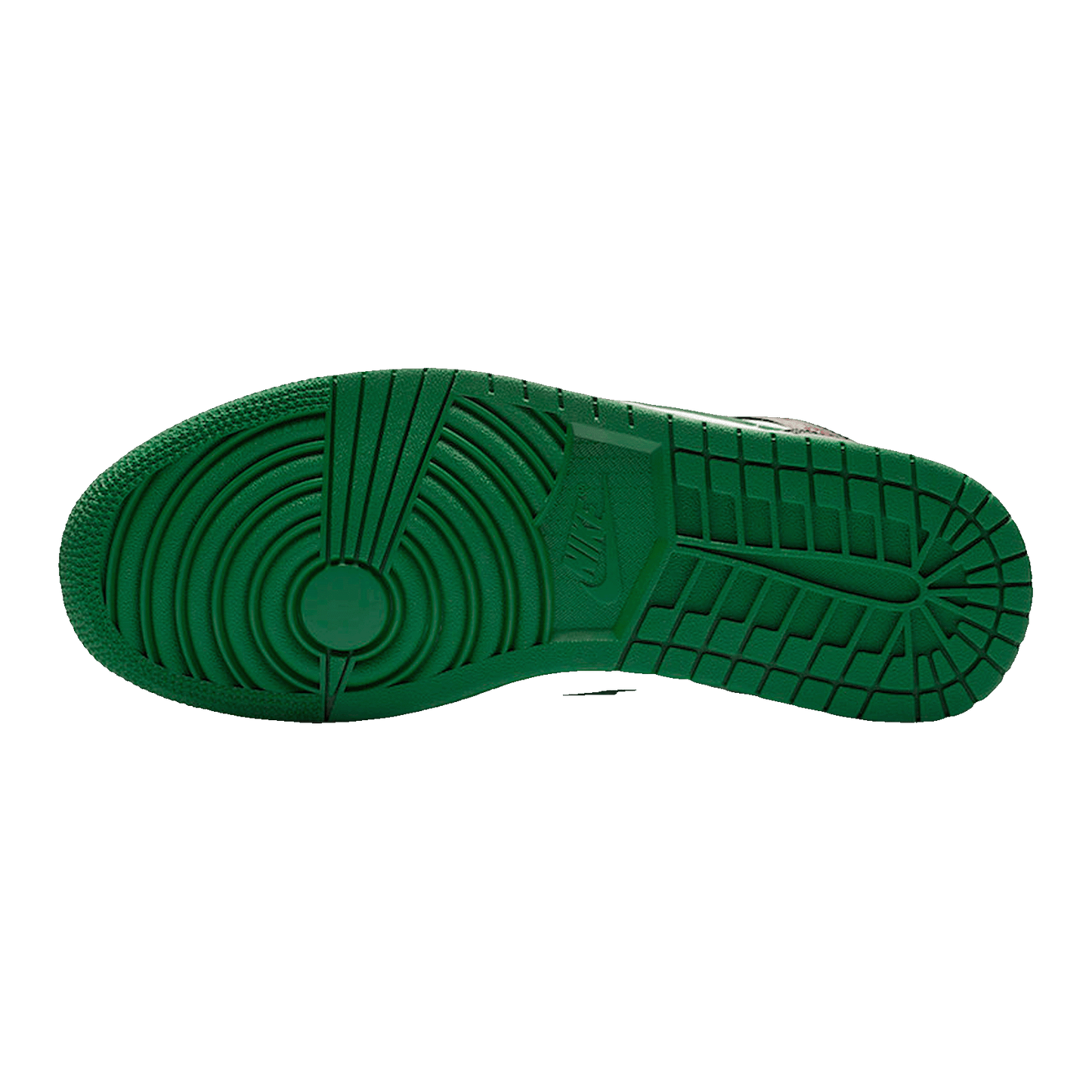 Nike Air Jordan 1 Mid Green Toe Sohle