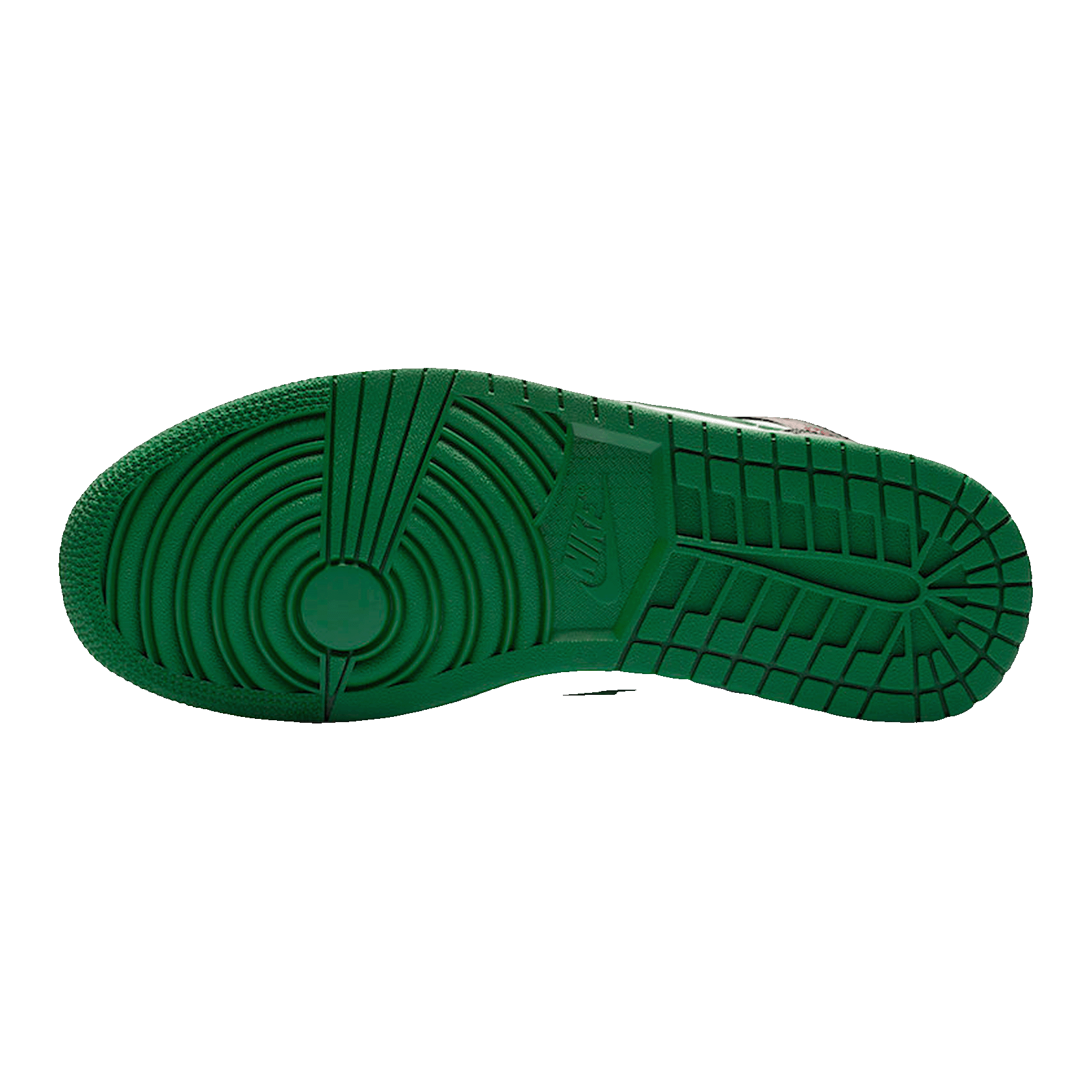 Nike Air Jordan 1 Mid Green Toe Sohle