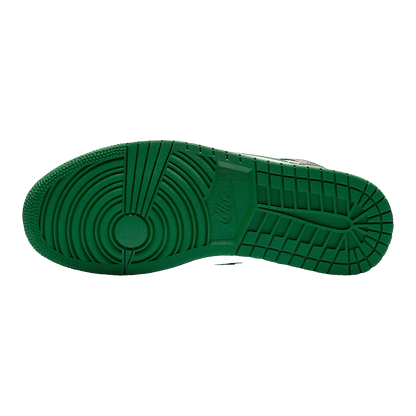 Nike Air Jordan 1 Mid Green Toe Sohle