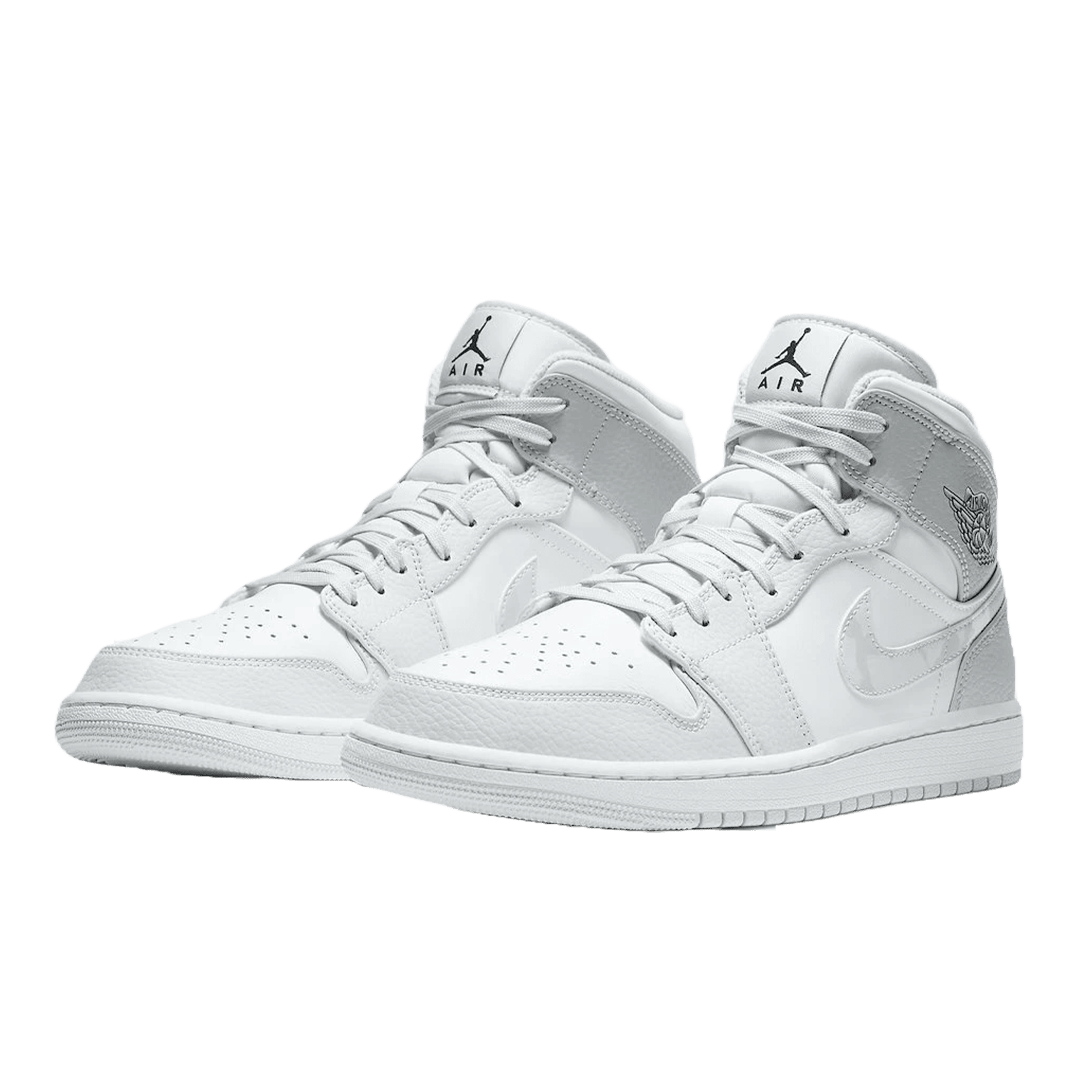 Nike Air Jordan 1 Mid Grey Camo (GS) Side
