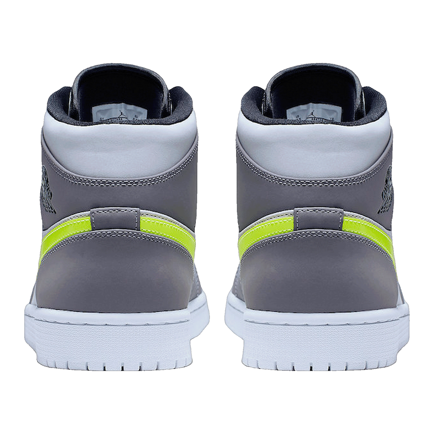 Nike Air Jordan 1 Mid Grey Onyx (W) Back