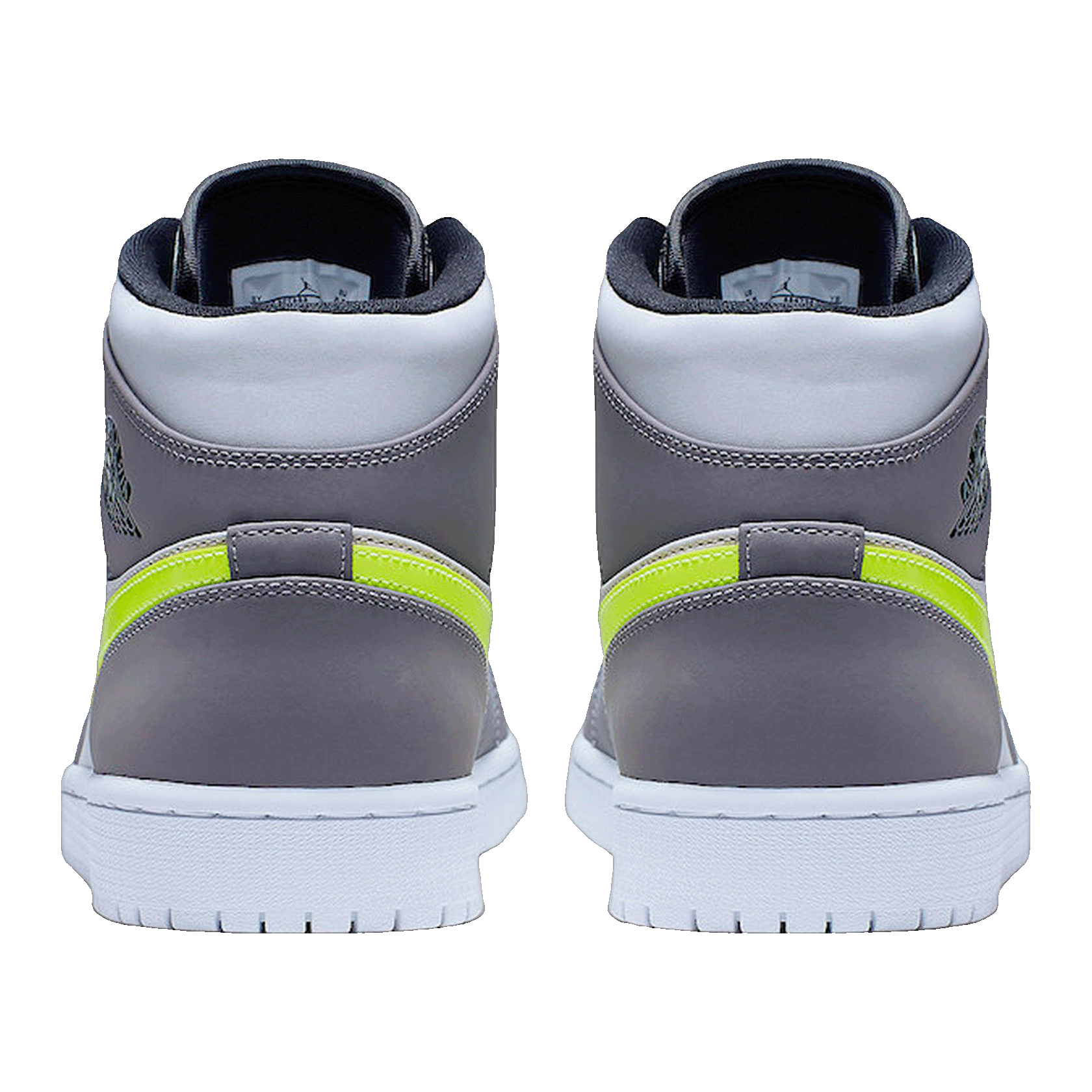 Nike Air Jordan 1 Mid Grey Onyx (W) Back