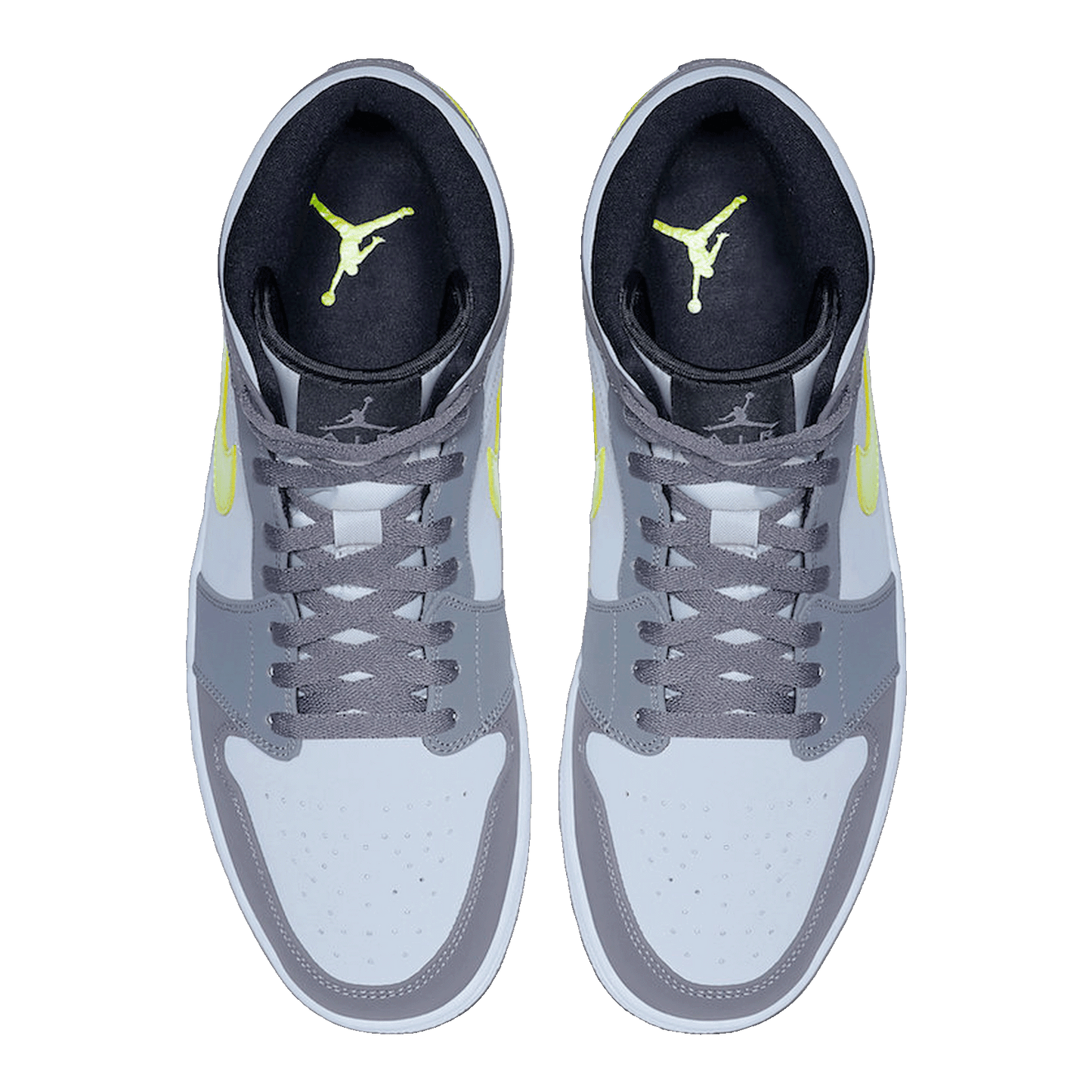 Nike Air Jordan 1 Mid Grey Onyx (W) Oben