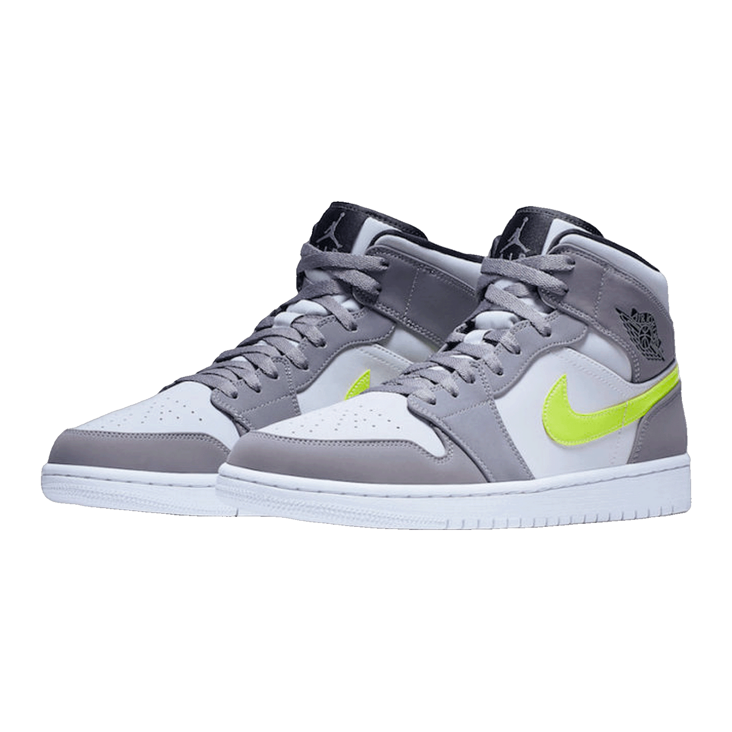 Nike Air Jordan 1 Mid Grey Onyx (W) Side