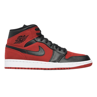 Nike Air Jordan 1 Mid Gunsmoke Volt