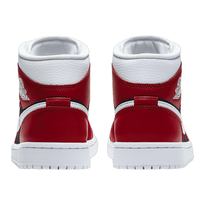 Nike Air Jordan 1 Mid Gym Red Black Back