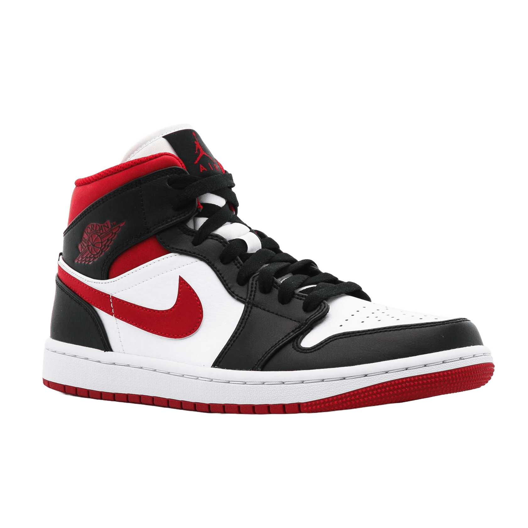 Nike Air Jordan 1 Mid Gym Red Black White Side