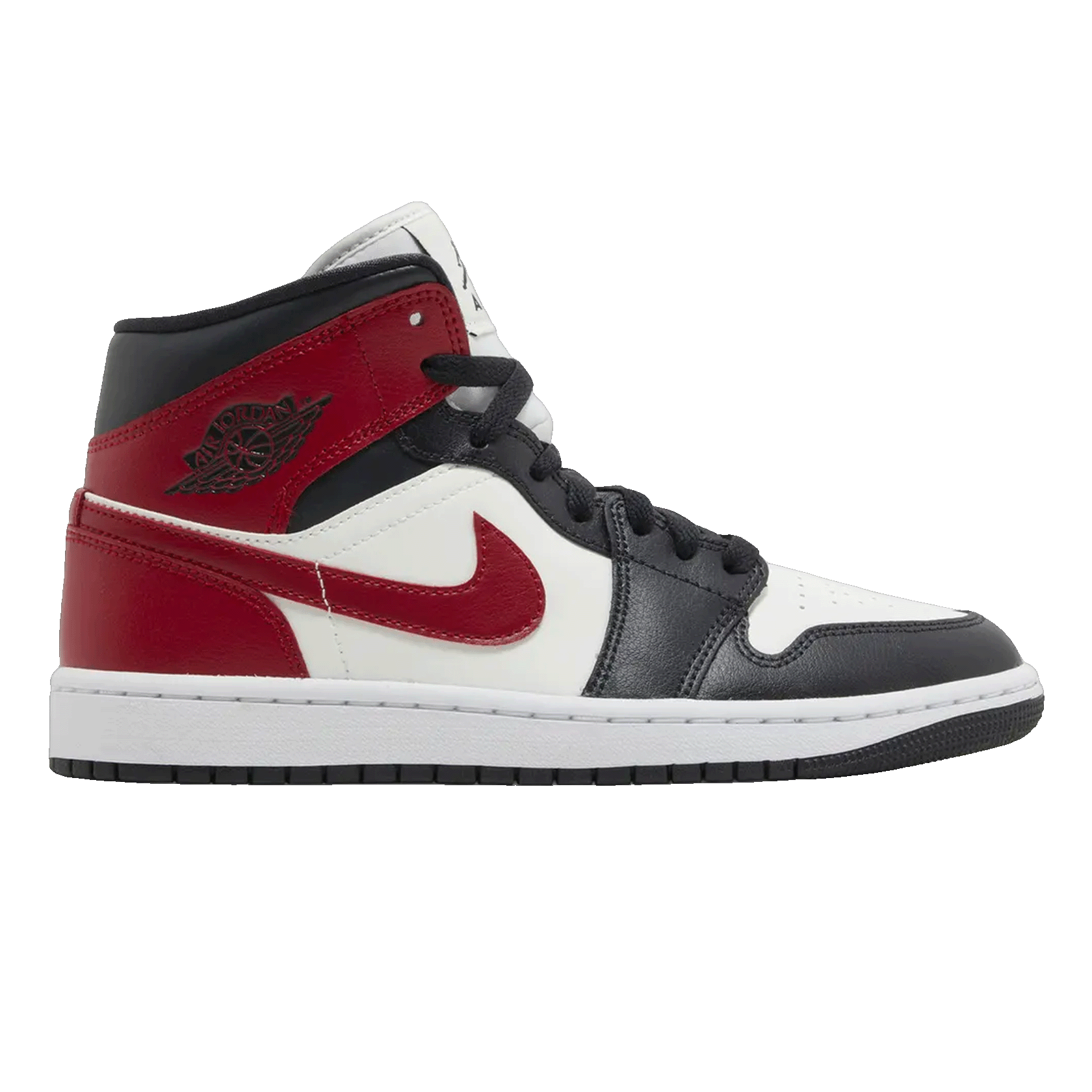 Nike Air Jordan 1 Mid Gym Red Off Noir (W)