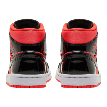 Nike Air Jordan 1 Mid Hot Punch Black (W) Back