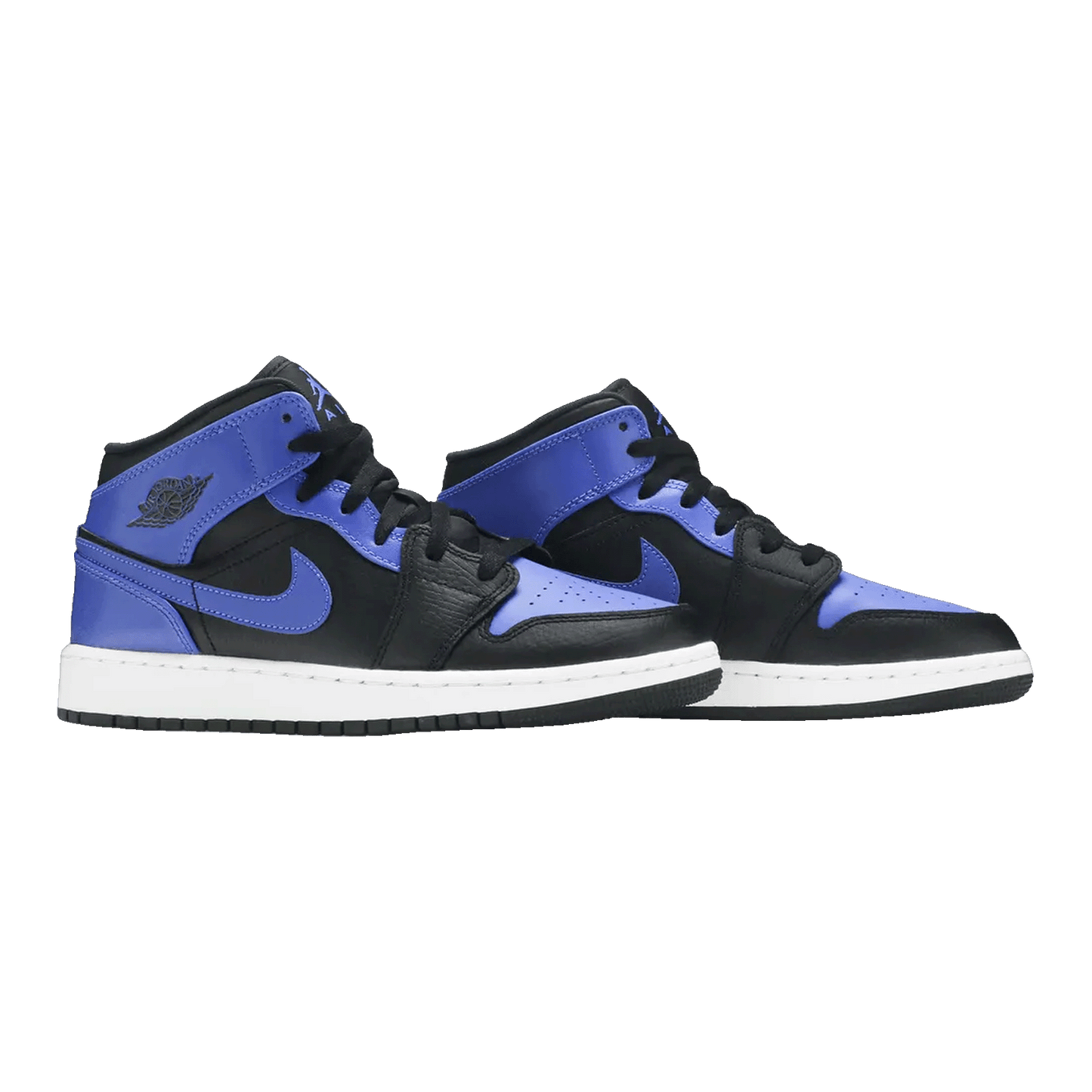 Nike Air Jordan 1 Mid Hyper Royal (GS) Side