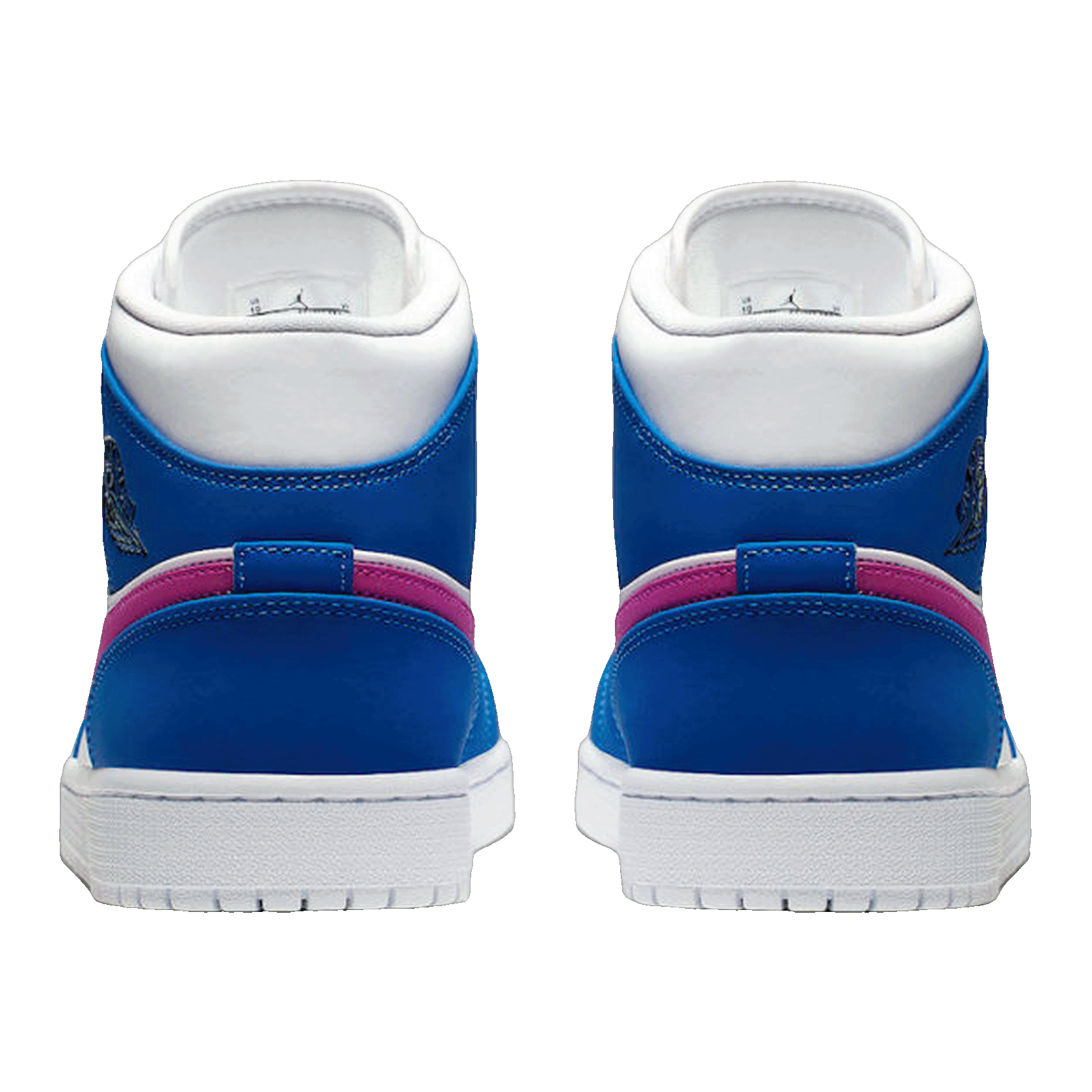 Nike Air Jordan 1 Mid Hyper Royal Hyper Violet Back