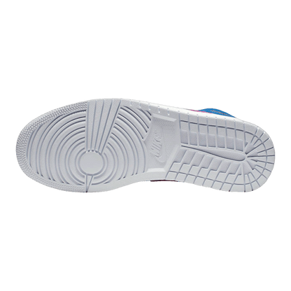 Nike Air Jordan 1 Mid Hyper Royal Hyper Violet Sohle