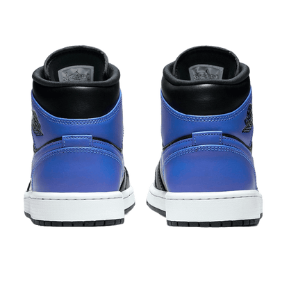 Nike Air Jordan 1 Mid Hyper Royal Tumbled Leather Back