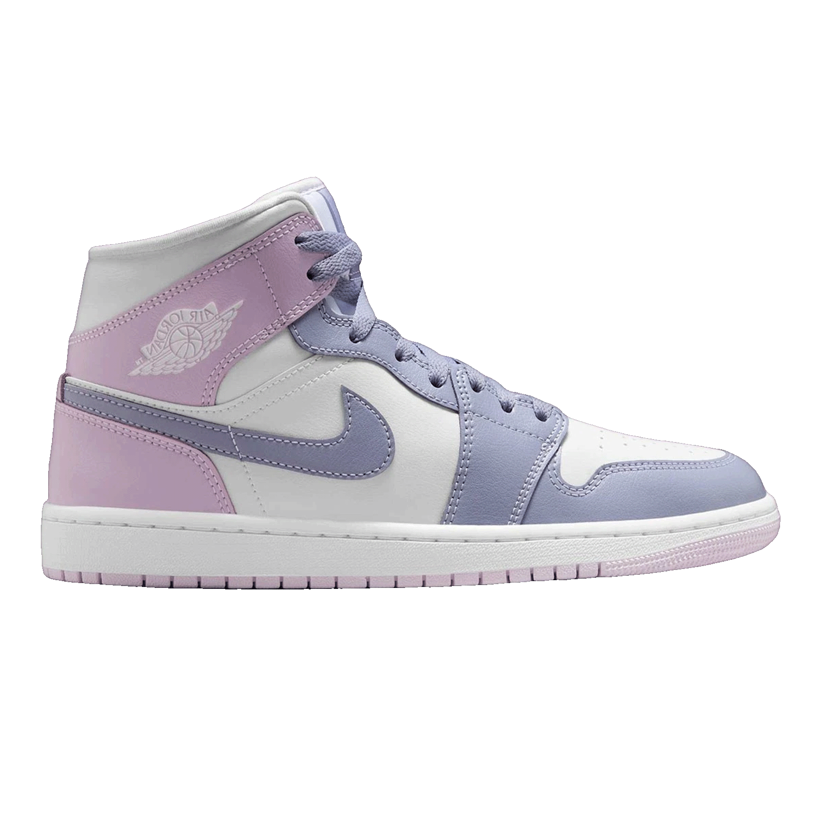 Nike Air Jordan 1 Mid Indigo Haze Doll White (W)