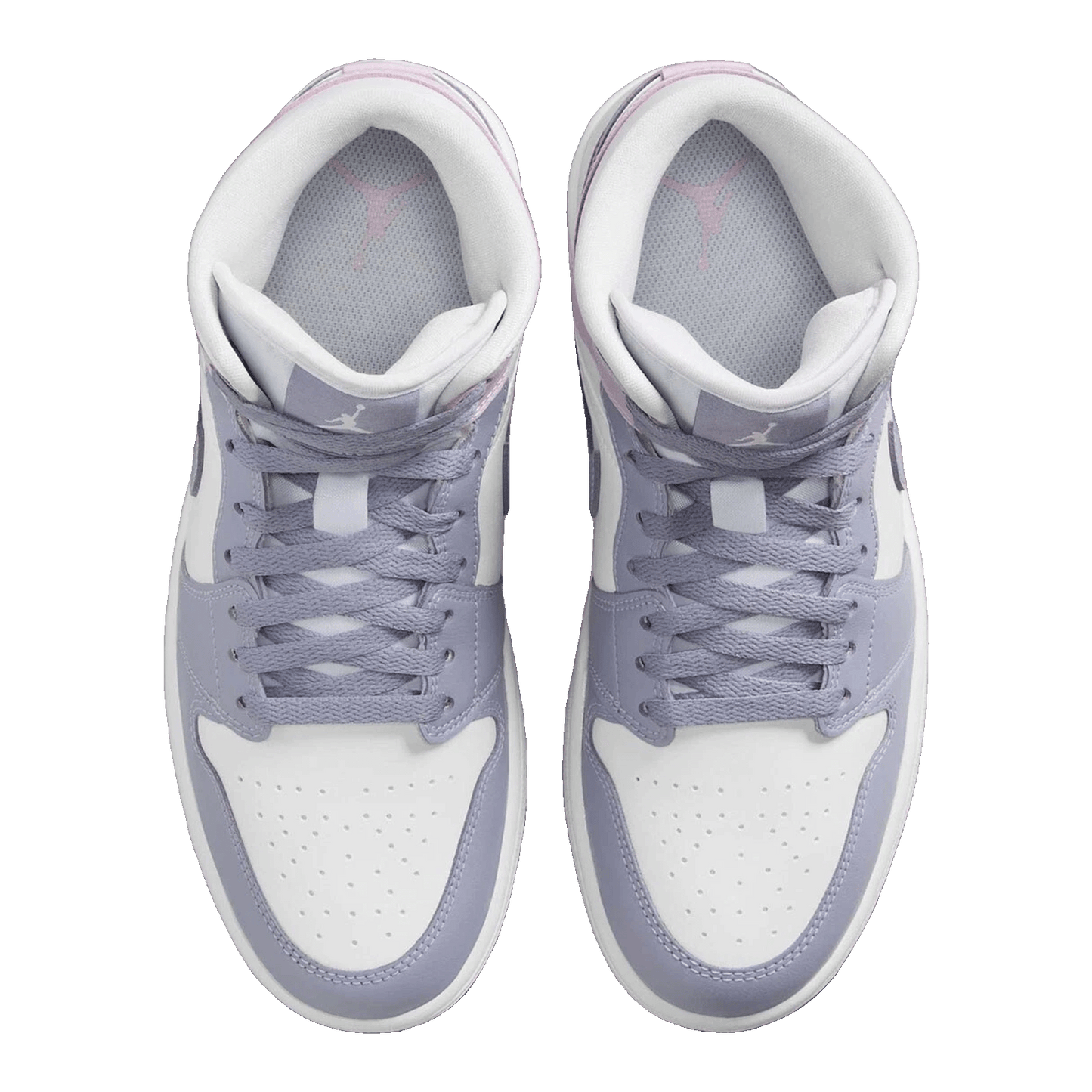 Nike Air Jordan 1 Mid Indigo Haze Doll White (W) Oben